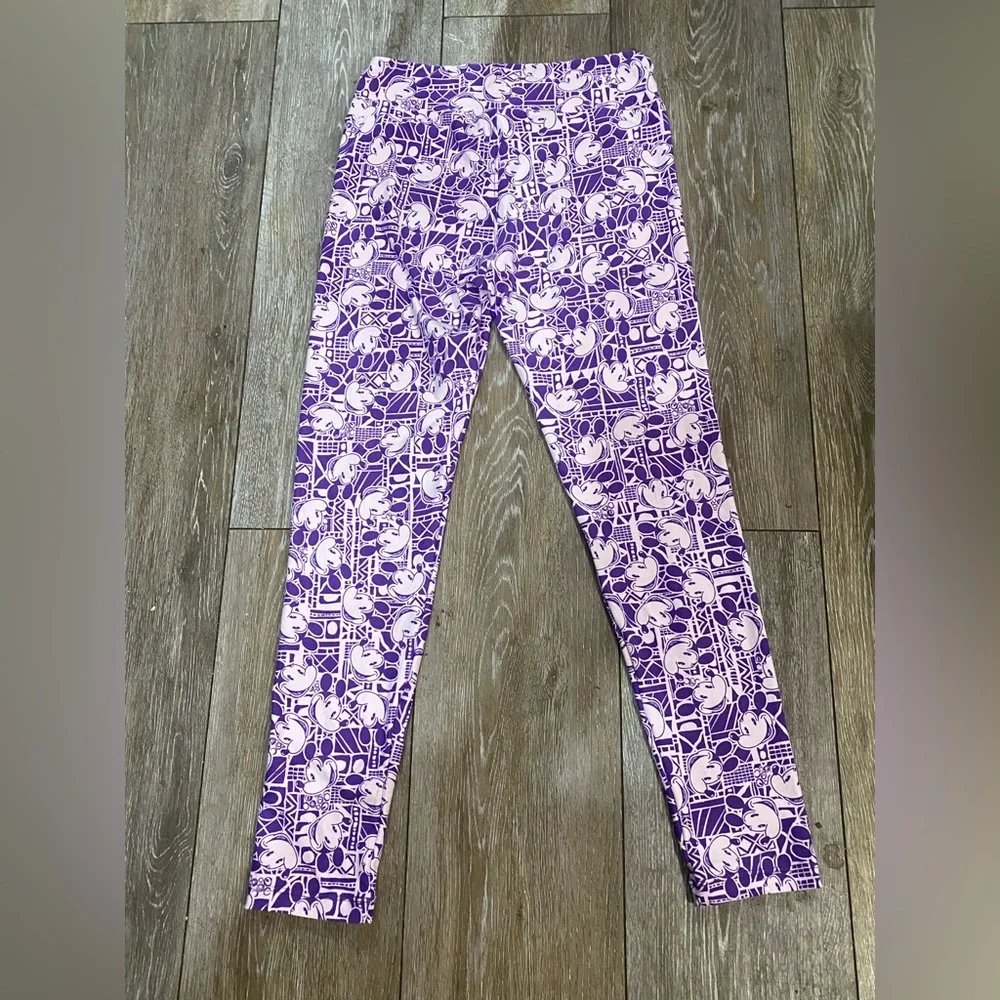 LuLaRoe x Disney Mickey Mouse Leggings - OS - Picture 5 of 7